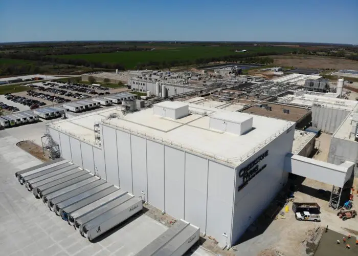 Creekstone Distribution Cooler Aerial